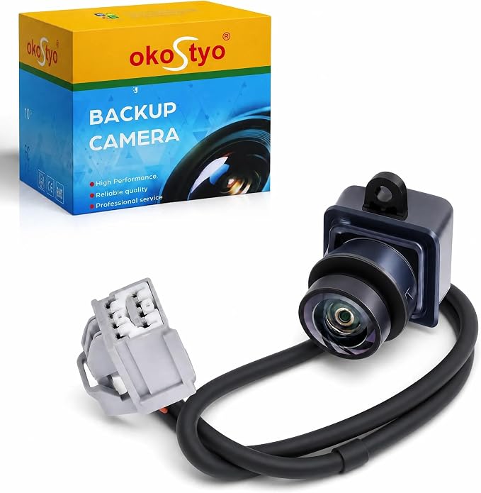 No. 56038990AA Rear View Backup Reverse Parking Camera/Rear View Camera | Compatible with Dodge Dart Fits 2013 2014 2015 2016 okostyo Park Assist Camera - Rear OEM Part Number# 1WY78GW7AA 56038-990AA
