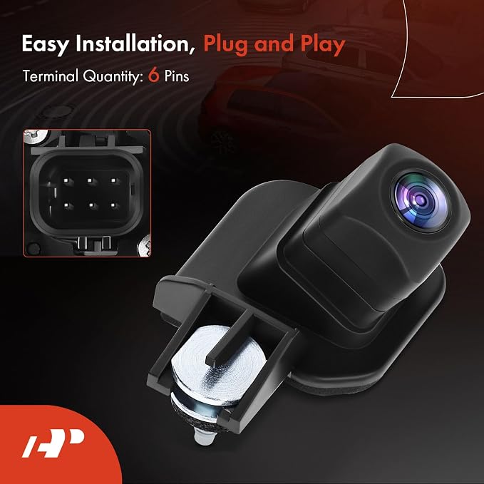 A-Premium Rear View Backup Camera Compatible with Toyota | Parking Camera for 2020 2021 2022 C-HR CHR - Replace# 8679010030