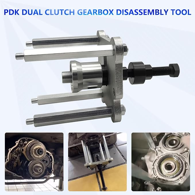 ZKTOOL Dual Clutch Housing Removal Tool Kit for Porsche 911 981 982 718 GT3 and Other Models Equipped with PDK Gearbox，Porsche PDK Housing Tool