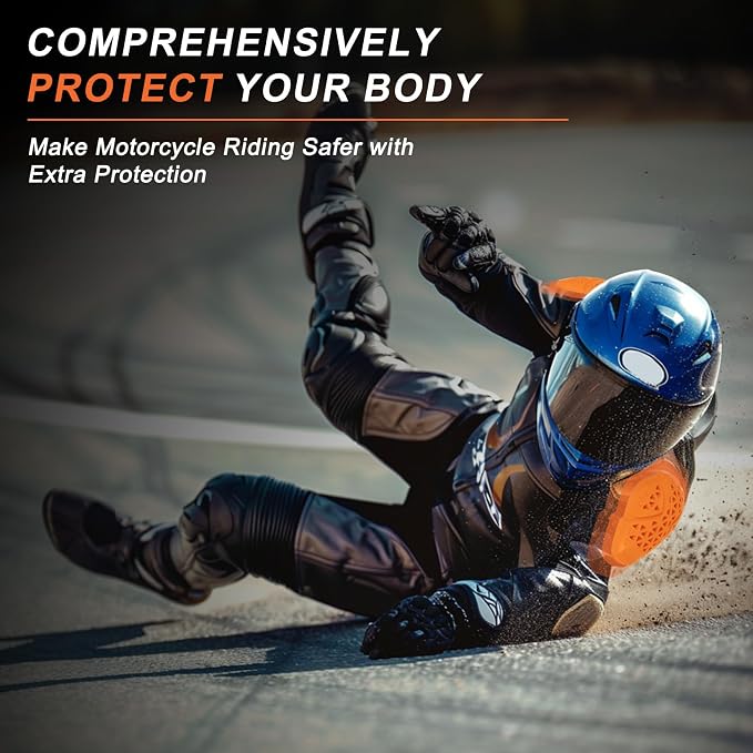 CE Level 2 Motorcycle Armor - PSLER CE Level 2 Motorcycle Armor Jacket Inserts Motorcycle Jacket Pads for Motorcycle Jackets,Shoulder