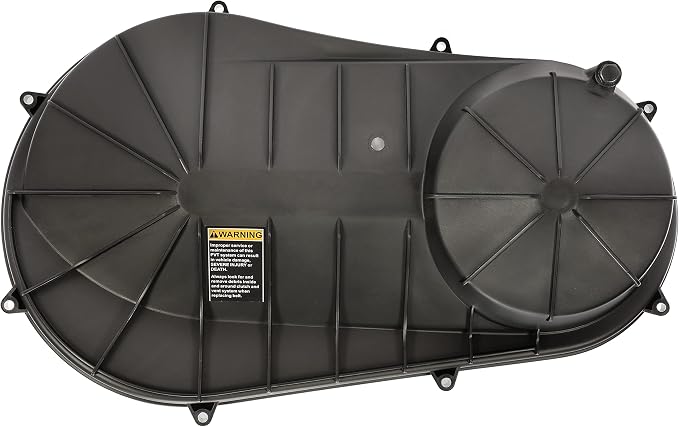 ALMULOO Outer Clutch Cover Plastic Black Compatible with 2011-2014 Polaris RZR XP 900 / RZR XP 4 900 / RZR 900 / RZR 4 900 Replacement for 2634160 Variator Clutch Plate