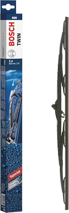 BOSCH 3397018300 Twin OE Replacement Wiper Blade; 24" - Single