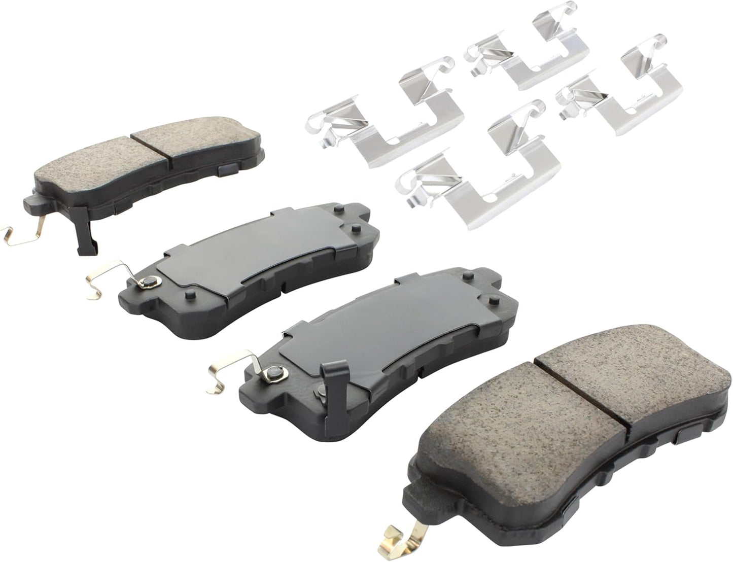 Premium Ceramic Rear Brake Pads (1001-1510C) Compatible with INFINITI QX56 2011-2013, INFINITI QX80 2014-2024, Nissan Armada 2017-2024