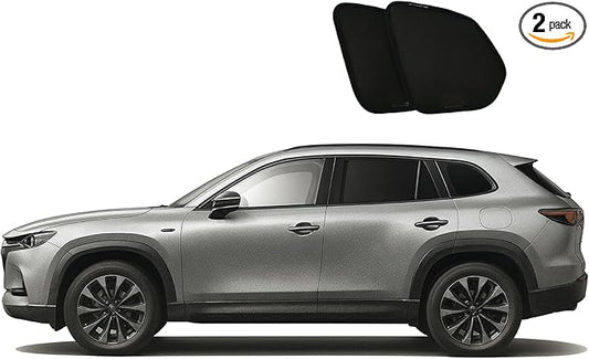 Custom Magnetic Mesh Sunshade for Mazda CX50 2023-2025, Side, Rear & Port Windows Sun Blind for Baby Protection, UV/Heat Reduction,Privacy Shield (2 pcs Quarter Window Shades)