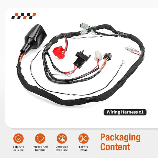 High Performance Wiring Harness for Suzuki QuadSport 80 LT80 1987-2006 36610-40B20