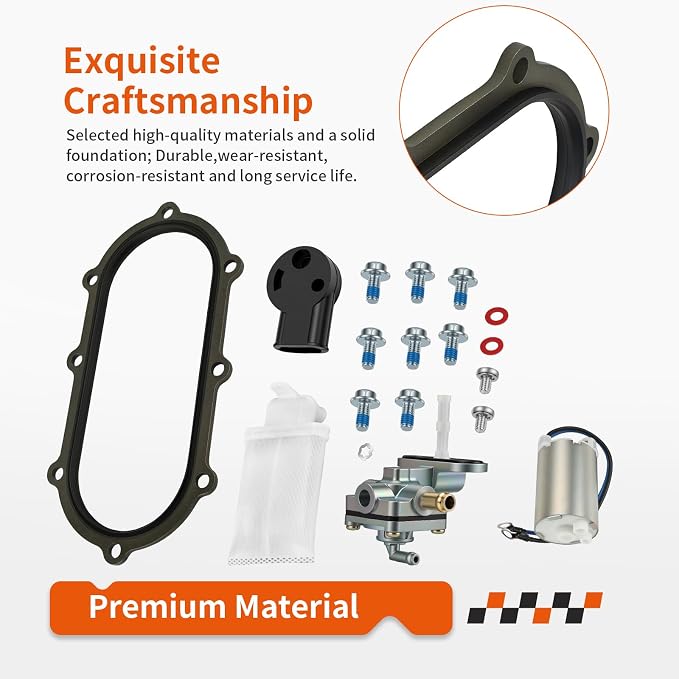 Fuel Gas Valve Petcock + Fuel Pump W/Gasket For Suzuki GSX-R600 1997-2000 GSX-R750X 1996-1999 44300-33E01 44300-33E0V