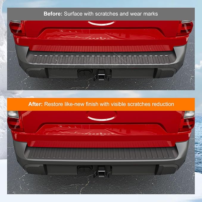 powoq 2nd Under Seat Storage Mat Compatible with 2022-2025 Ford Maverick Rear Bumper Step Pad Fuel Under Seat Organizer Liner Replacement for 2022-2025 Ford Maverick Accessories