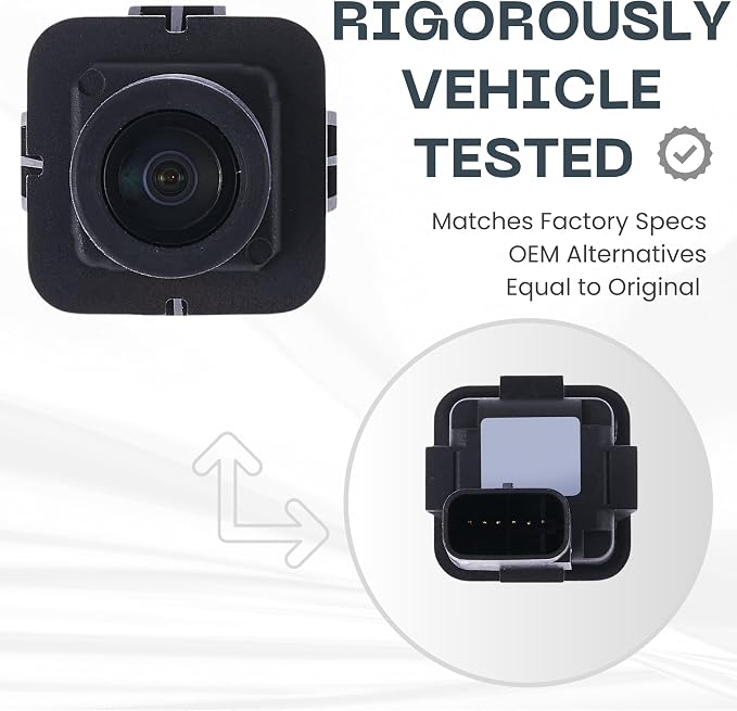 Backup Camera Replaces for 2015-2019 Lincoln MKC OE Part # EJ7Z-19G490-A, EJ7T-19G490-AC
