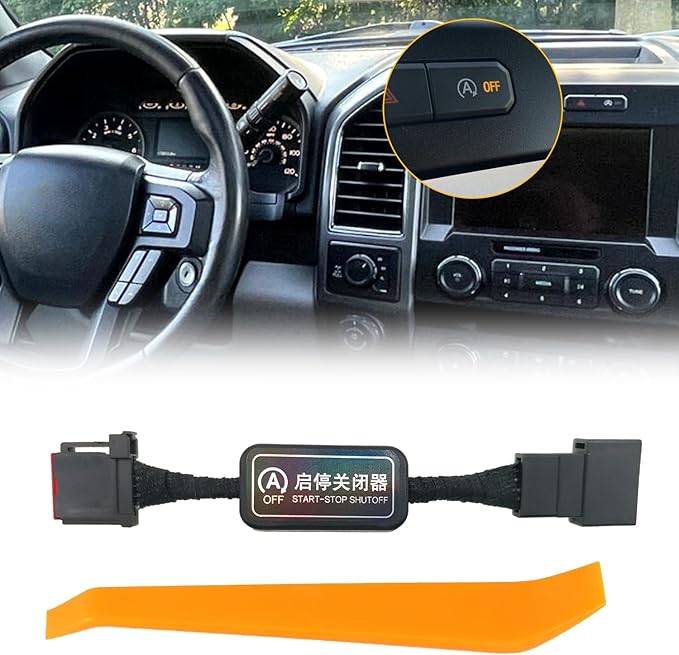Auto Start Stop Eliminator for 2015-2020 Ford F-150, Engine Start-Stop System Bypass, Automatic Stop-Start Canceller, Auto Shutoff Cable Harness