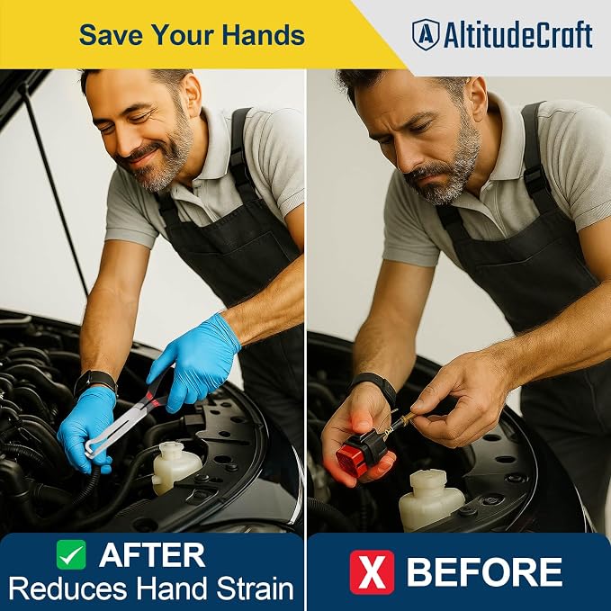 Low Profile Impact Adapter and Electrical Disconnect Pliers Bundle