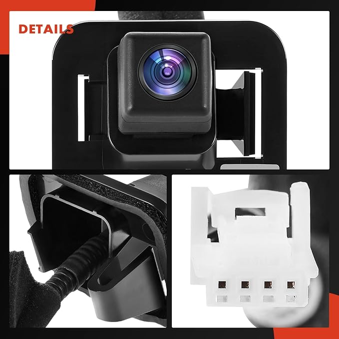 A-Premium Rear View Backup Camera Compatible with Nissan | Parking Camera for 2010 2011 2012 Sentra - Replace# 28442ZT50A