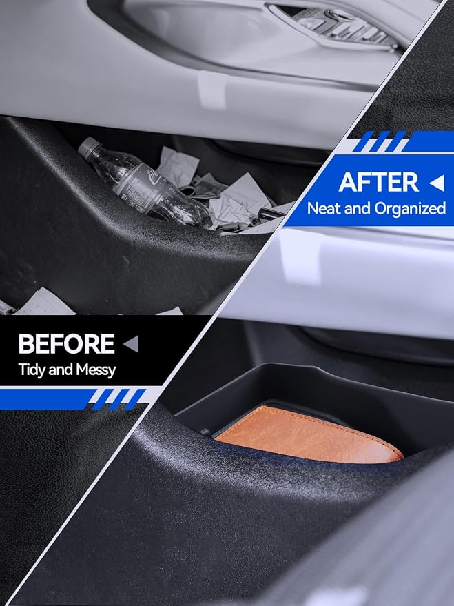 for Nautilus Center Console Organizer 2024-2026 Lincoln Nautilus(Premiere/Reserve/Black Label) Accessories 2 Pcs Armrest Box Storage Tray + TPE Lower Center Console Organizer Tray