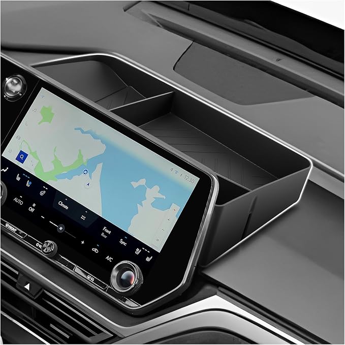 SXCY 3PCS for 2026 Lexus TX Center Console Organizer [2Layer] + Dashboard Organizer for 2024 2025 2026 Lexus TX Accessories Center Console Tray 2026 Lexus TX Armrest Console Organizer Dash Tray