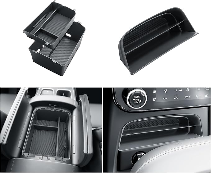 BIBIBO 3Packs for 2026 Hyundai Palisade Center Console Organizer 2026 Hyundai Palisade Calligraphy Console Tray 2026 Palisade Console Insert Tray 2026 Palisade (ONLY FIT Palisade Calligraphy)