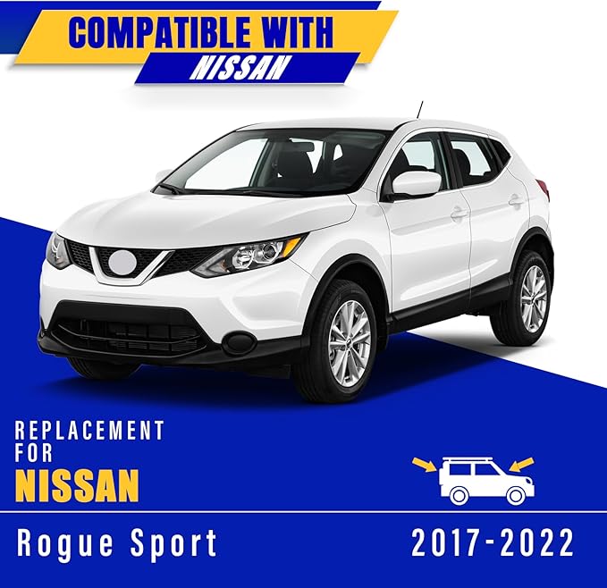 3 wipers Replacement for 2017-2022 Nissan Rogue Sport, Windshield Wiper Blades Original Equipment Replacement - 28"/18"/12" (Set of 3) U/J HOOK