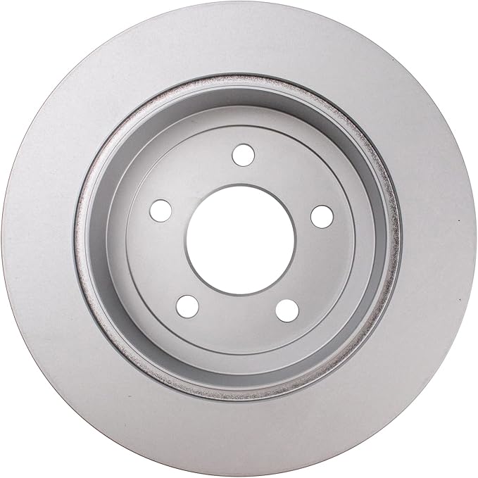 TRQ Rear Brake Rotor Set G Coated Solid Compatible with 1997-2007 Chrysler Town and Country 1998-2000 Plymouth Voyager 2001-2007 Dodge Caravan 1997-2007 Grand Caravan