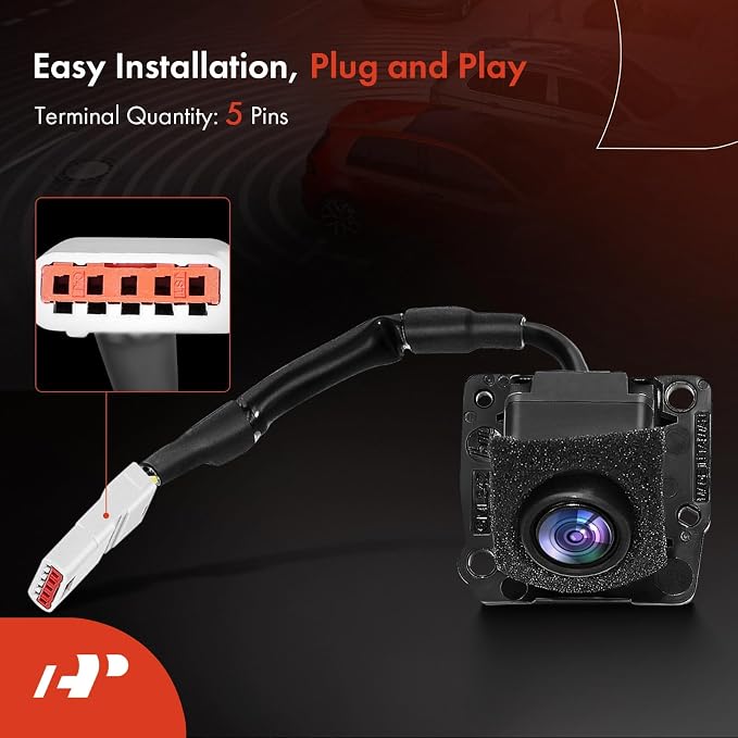 A-Premium Park Assist Camera Rear View Backup Reverse Camera Compatible with Select Chevrolet Models - 2018-2023 Equinox