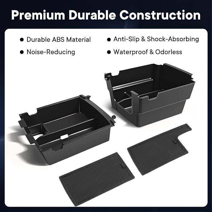 Center Console Organizer for Ford Bronco 2025-2026 | Fit for 4-Door, upper center console organizer tray, easy installation, interior accessories
