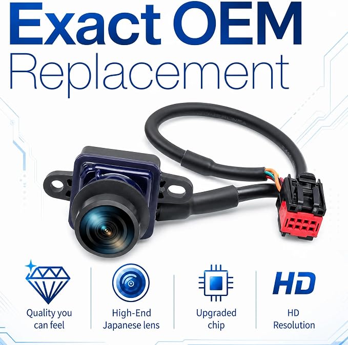 No. 56054058AH Rear View Backup Reverse Parking Camera/Rear View Camera | Compatible with 2011-2014 Dodge Charger Chrysler 300 Reversing Park Assist Cam Reverse Park Assist Camera Replace 56054058AD