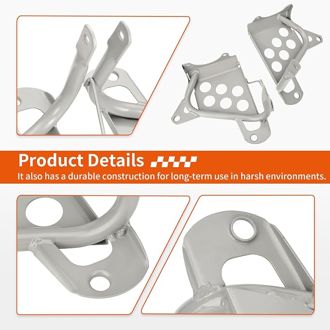 LH + RH Footrest Heel Guard Plate Kit for Yamaha Blaster 200 YFS200 1990-2006 3JM-27445-00-00 3JM-27446-00-00