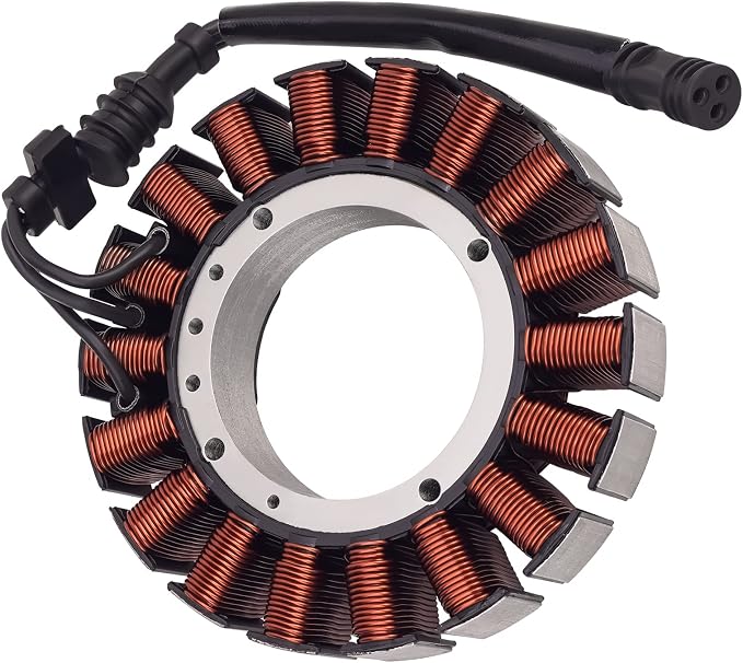 AHL Magneto Stator Coil 30017-08 30017-08A for Harley Dyna Super Glide Custom EFI FXDCI 2008-2011,Custom FXDC 2008-2014,EFI FXDI 2008-2010,FXD 2008-2013,Screamin Eagle Anniversary FXDSE2 2008