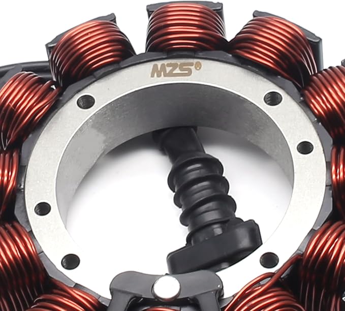 MZS Motorcycle Electric Stator Touring Coil 29987-99 45A Compatible with Electra Glide 1999-2001 / Road Glide 1999-2001 / Road King 1999-2001