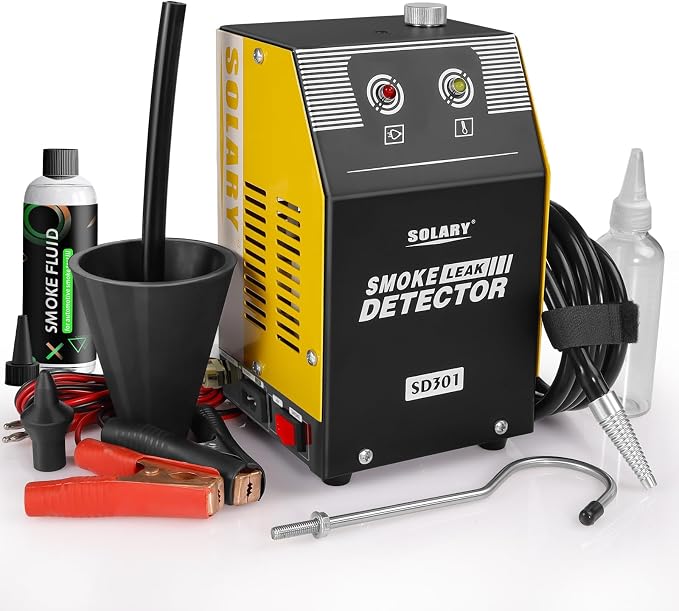 Solary Automotive Smoke Machine Leak Detector - Smoke Liquid Solution for Smoke Machine Automotive Test