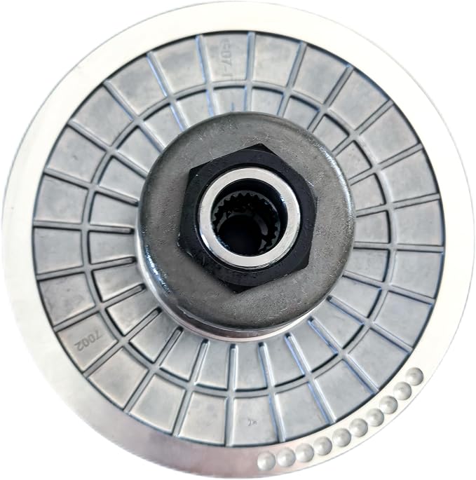 Secondary Clutch Assembly 4WV-17670-00-00 Compatible for Yamaha Rhino 660 04-07, Rhino 700 08-13, Kodiak 700 16-23,Grizzly 700 07-16, Grizzly 550 09-14, Grizzly 600 99-01, Grizzly 660 02-08