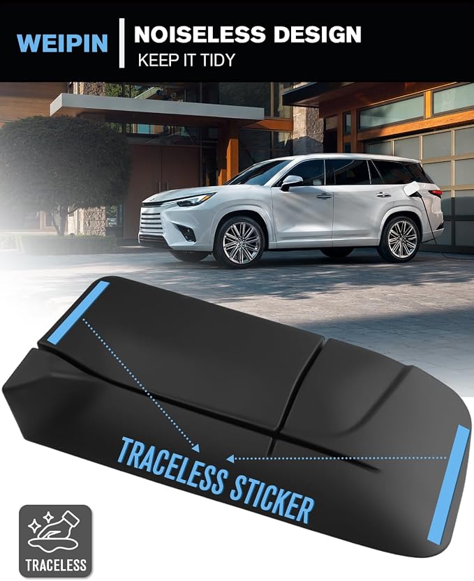 For Center Console Screen Organizer Tray TPE Materials Compatible with 2024-2026 L exus TX350/TX350h/TX450h+/TX500h