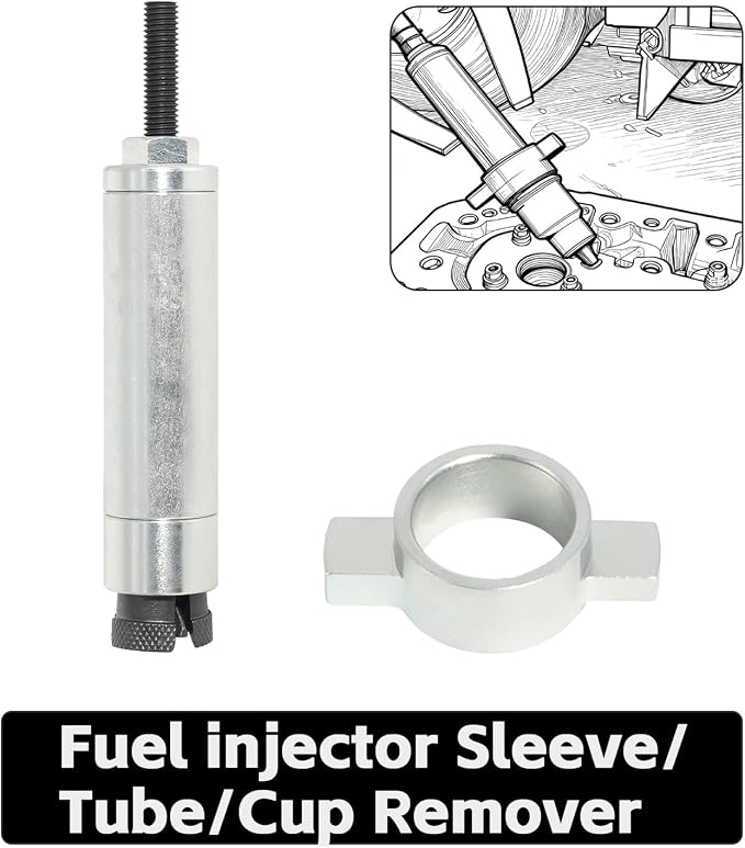 Injector Socket Cup Nozzle Tube Remover & Installer Tool Kit for Volvo D11 D13 D16 FM12 Mack MP7 MP8 MP10 Engine 9986174 88800387 88800513 88880210 88800467 88800457 9998253 88880054 88800102 9998688