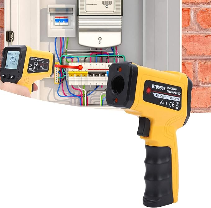 DT8550E ‑50℃‑550℃ Non‑Contact Infrared Thermometer Temp IR Meter Digital Temperature Meter