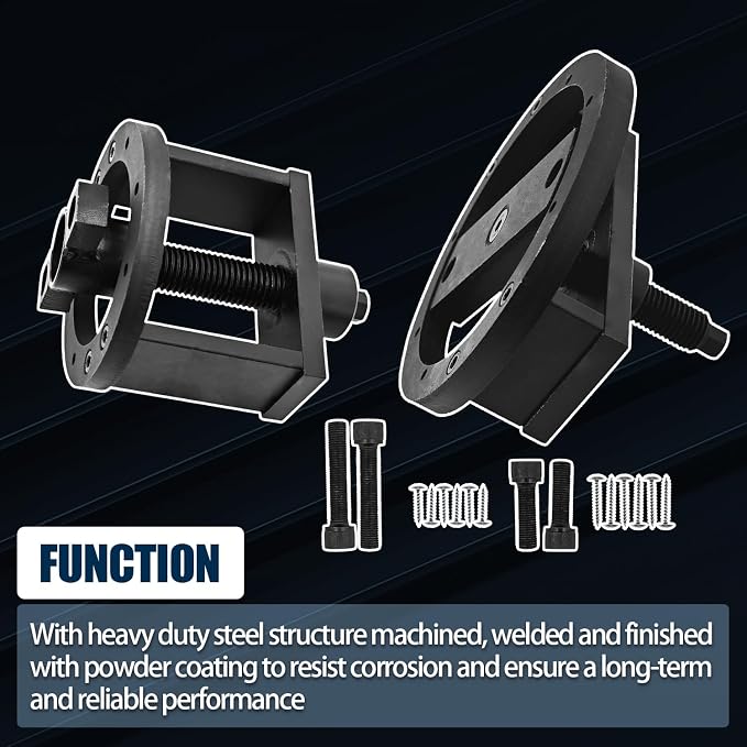 3164659 3164660 Front & Rear Crankshaft Seal Remover & Installer Tool Kit, Compatible with Cummins 1989-2016 4BT 3.9L B Series 5.9L ISB 5.9L 6.7L QSB 5.9L 6.7L Paccar Engines PX-6