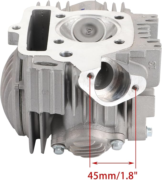 WOOSTAR 56mm Big Bore Cylinder Head Replacement for YinXiang 140cc Engine YX140 1P56FMJ Motor Dirt Pit Bike