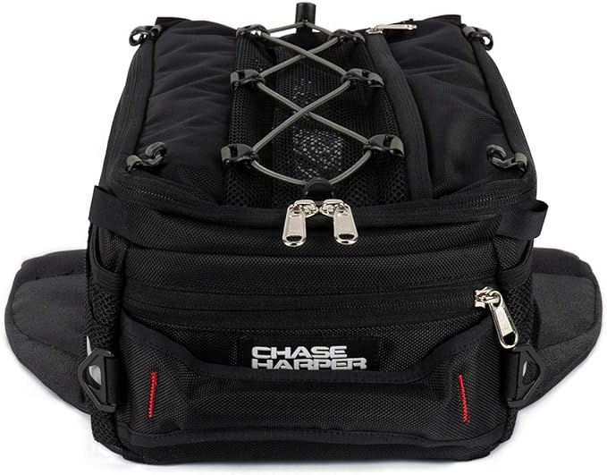 Chase Harper USA 800 Magnetic Tank Bag - Water-Resistant, Tear-Resistant, Industrial Grade Ballistic Nylon with Anti-Scratch Rubberized Polymer Bottom and Super Strong Neodymium Magnets