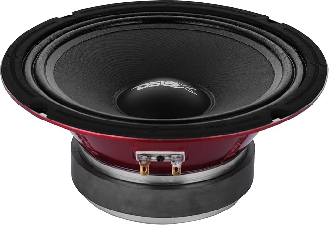 DS18 PRO-X8MSE Loudspeaker - 8", Midrange, Sealed Basket, 550W Max, 275W RMS, 8 Ohms - Premium Quality Audio Door Speakers for Car or Truck Stereo Sound System (1 Speaker)