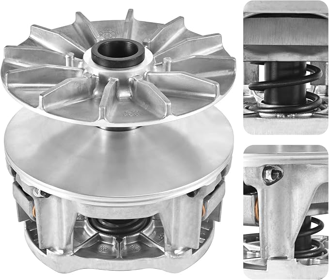 Trkimal Primary Drive Clutch With Weights & Spring Compatible For Polaris RZR XP XP4 S 1000 2014-2021 RZR 1000-S Replaces Models 1323241 1323068(1000#)