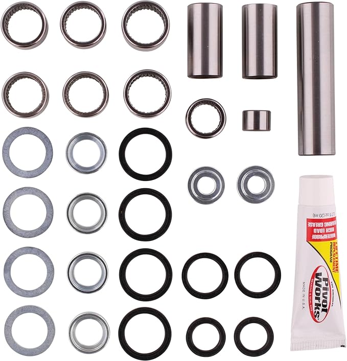 Pivot Works PWLK-Y29-000 Linkage Rebuild Kit, Red