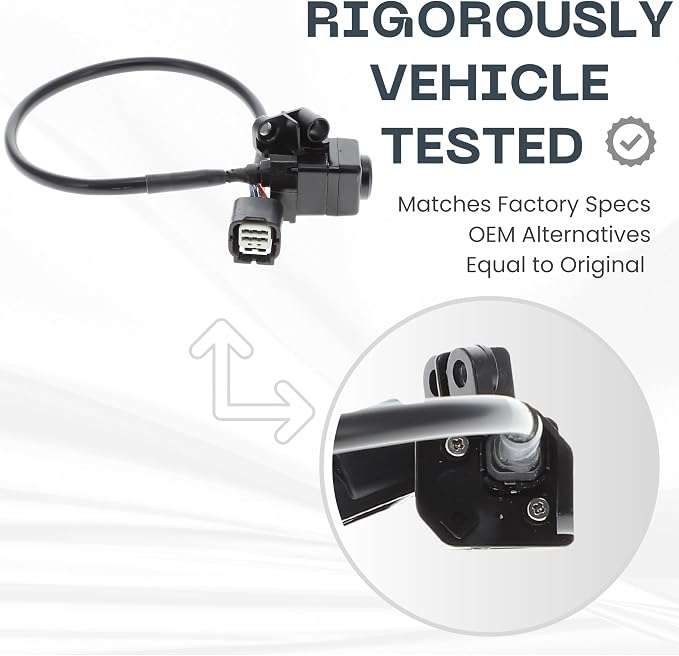 Right Side View Backup Camera Replaces for 2015-2016 Honda CR-V Touring Model, CR-V EX, EX-L Model | 2016-2018 Honda HR-V OE Part # 36580T1WA51, 36580T1WA01, 36580T7WA01 (36580-T1W-A51)
