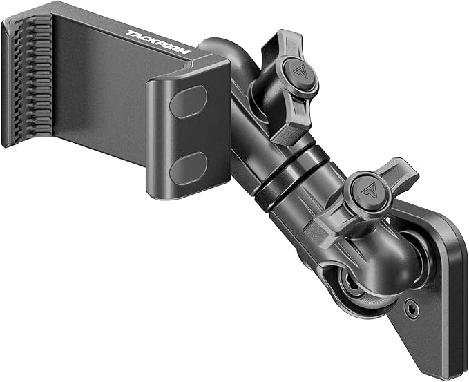 Tackform Link Vent Mount Universal Phone Holder - Compatible with BlueCruise, 2021-2025 Ford F150 & Raptor, 2023-2025 Ford Super Duty | Aluminum | Zero Slip | 3.5" Arm | Black