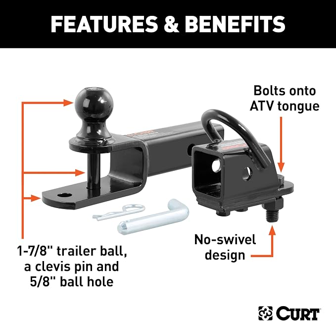 Curt Manufacturing 45029 ATV Starter Kit