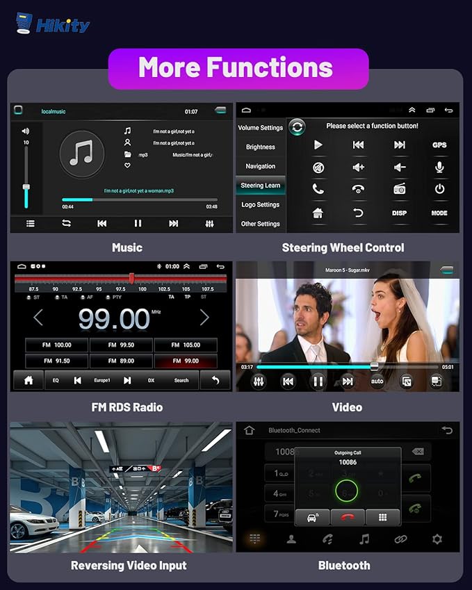 Android 15 Car Stereo for Jeep Compass Patriot 2010-2016, 10.1 inch with Wireless Apple Carplay Android Auto, GPS Navigation, WiFi, HiFi, Bluetooth, FM, SWC, Jeep Compass Radio with Mic, Backup Cam