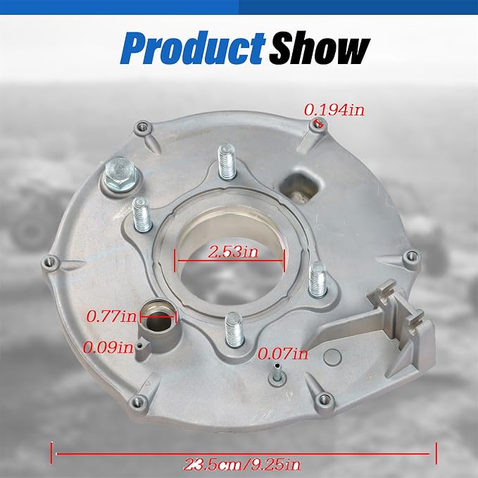 WFLNHB Rear Brake Backing Plate Bearing Seals Kit Replacement for Honda Fourtrax 300 1988-2000 TRX300 TRX300FW 2x4 4x4 43100-HC4-010 43010-HM5-A10 91052-HB3-771