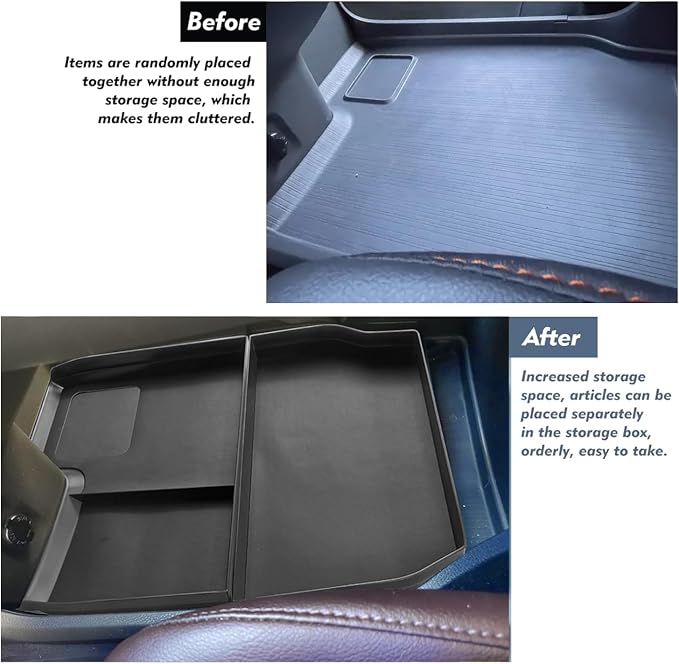 （3PCS） Center Console Organizer for 2021-2024 2025 Sienna Center Console Tray Armrest Box Secondary Storage Center Console Tray 2025 Sienna Accessories