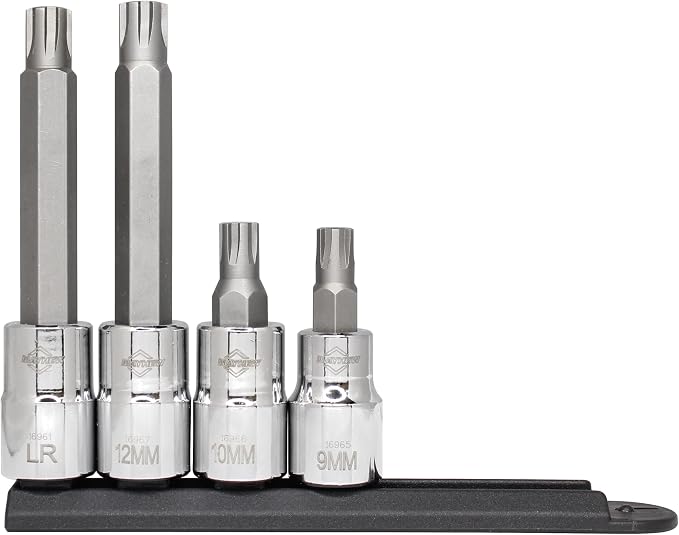 Mayhew Tools 16052 Ribe Insert Socket Bit Set, 4-Piece