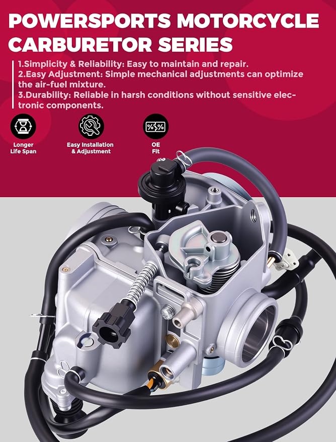 Carburetor For Honda Rancher 350 TRX350 2000-2006 TRX350FE TRX350FM TRX350TM TRX350TE TRX350ES