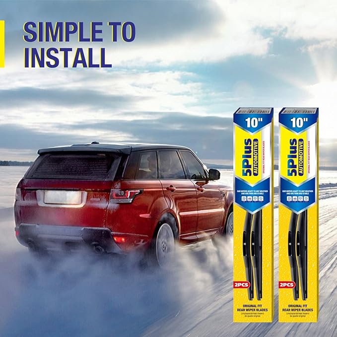 5 PLUS Rear Wiper Blade 11 inch(11-A Pack of 2), Replacement for Jeep Grand Cherokee 22-14 /KIA Rio 22-12 Sorento 15-10 Soul 22-10 /Chevy HHR 11-06 /Hyundai Accent 22-12 Kona 22-18 Back Windshield