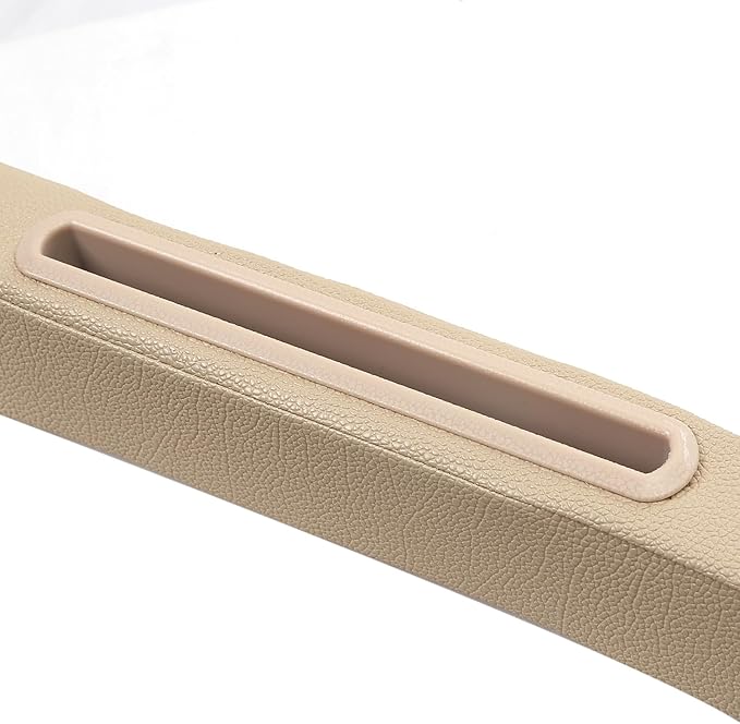 Car Seat Gap Filler 2 Pack,Car Seat Gap Filler Organizer,Car Seat Gap Plug with Storage Slot,3 in 1 Car Seat Gap Filler,Prevent Small Items from Falling(Beige)