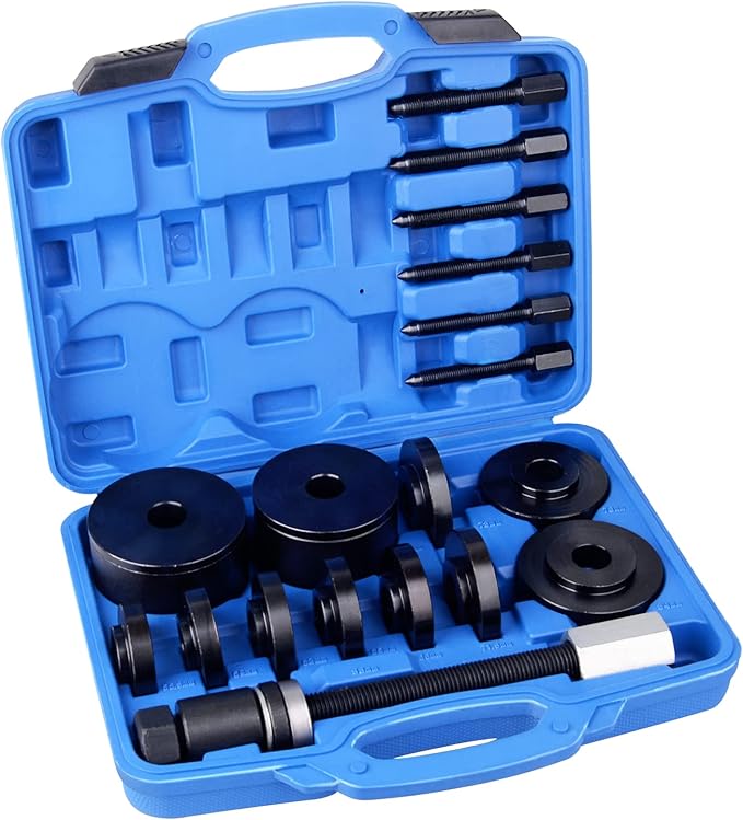 DAYUAN 19pcs Front Wheel Drive Bearing Removal Installation Service Tool Kit FWD Bearing Install Master Set Wheel Bearing Removal Kit