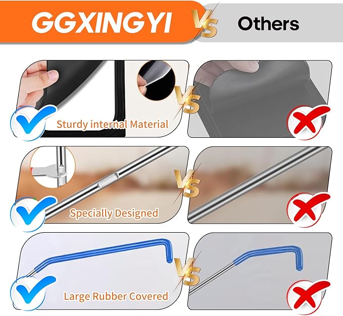 25pcs Stainless Steel Repair Tools, 66inch Long Reach Kit