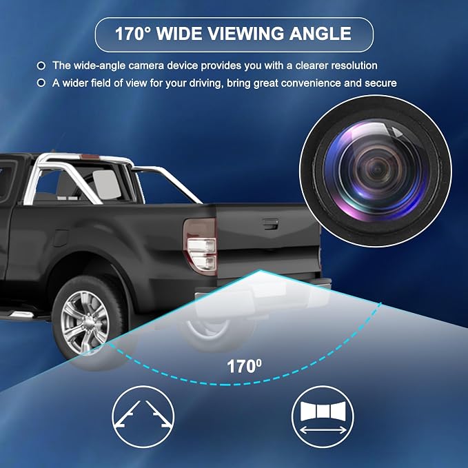 23378804 Rear View Backup Camera Replacement for Chevy Tahoe Suburban 2015-2020 for GMC Yukon/Yukon XL for Cadillac Escalade/Escalade ESV Back Up Camera Replaces# 23404613 23432248